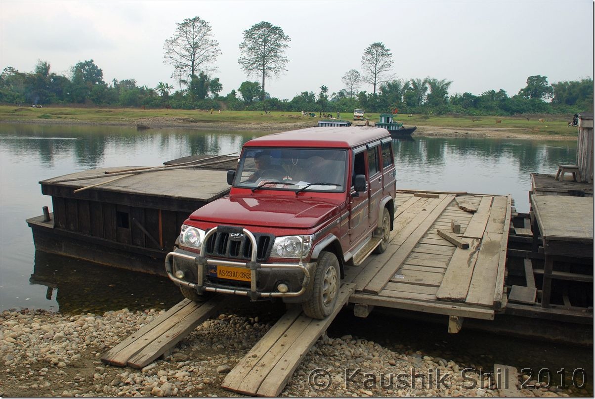 0715_Crossing Namchik River to Jagun on the way to Namdapha