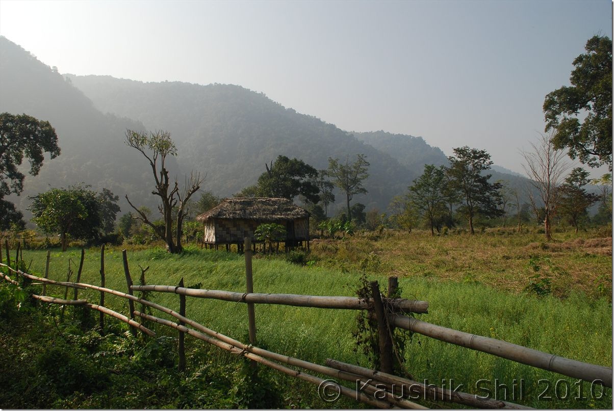 0842_Chakma Village on other side of Noa Dihing