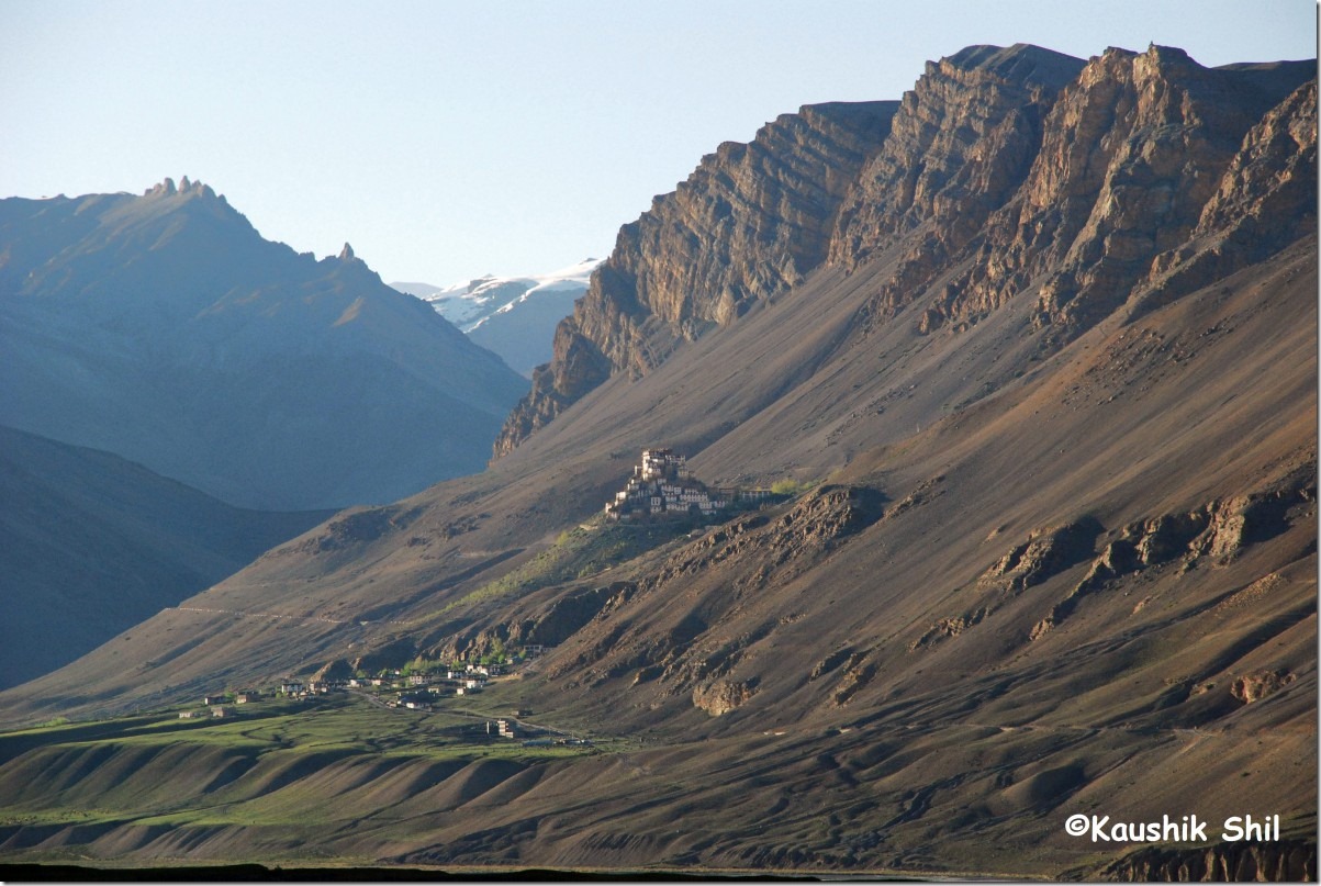 20290_Kye Monastry from Rangrik Hotel Spiti Sarai